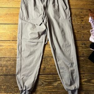 Rachel Zoe Gray Jogger Sweatpants Elastic Waistband